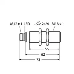 Ультразвуковой датчик TURCK RU50U-S18-LU8X-H1141