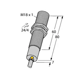 Индуктивный датчик TURCK BI5-M18-AP6X/S120