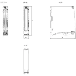 Модуль дискретных входов/выходов Siemens 6ES7523-1BL00-0AA0