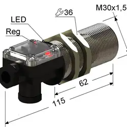 Емкостный датчик PS1-30M115-10B11-T