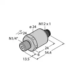 Датчик давления TURCK PT0.2V-1003-I2-H1143