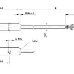 Индуктивный датчик Balluff BES Q08ZC-PSC20B-BV00,14-502