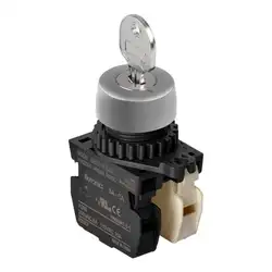 Селекторный переключатель с ключом Autonics S2KR-2ESABM