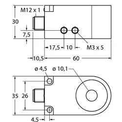 Кольцевой датчик TURCK BI10R-W30-DAP6X-H1141
