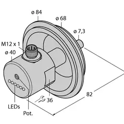 Индуктивный датчик Мега-К PS2-18M33-8B31-K
