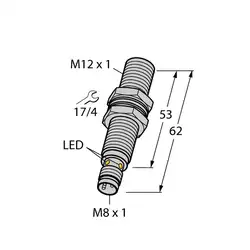 Индуктивный датчик TURCK BI4-G12-AP6X-V1131