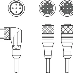 Y-образный разветвитель Leuze Electronic CB-M12-Y1A