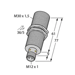 Индуктивный датчик TURCK BI15-M30E-LIU-H1141