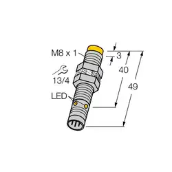 Индуктивный датчик TURCK NI3-EG08-AP6X-V1131