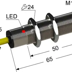 Индуктивный датчик Мега-К VB2-18M65-5B51-K
