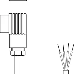 Разъем с кабелем Leuze Electronic BK7 KB-092-12000- 4