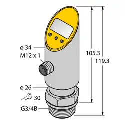 Датчик давления TURCK PS250R-606-2UPN8X-H1141