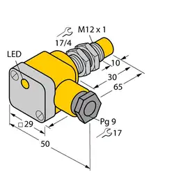 Индуктивный датчик TURCK NI5-EG12SK-Y1X
