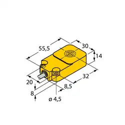 Индуктивный датчик TURCK BI10-Q14-LIU