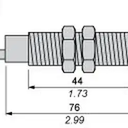 Оптический датчик Telemecanique XUB5BNBNM12
