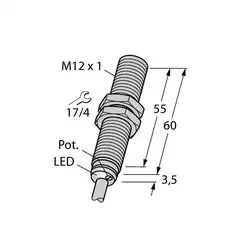 Емкостной датчик TURCK BC3-M12-AN6X