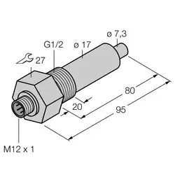 Датчик потока TURCK FCS-G1/2A4-NA-H1141/L080
