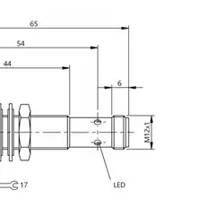 Индуктивный датчик Balluff BES M12EG1-NSC20S-S04G-S