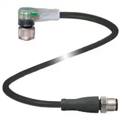 Соединительный кабель Pepperl Fuchs V1-W-E2-BK0,6M-PUR-U-V1-G