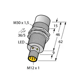 Индуктивный датчик TURCK NI30U-EM30WD-VP6X-H1141