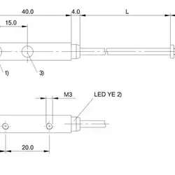 Оптический датчик Balluff BOS Q08M-PS-KF20-00,2-S49
