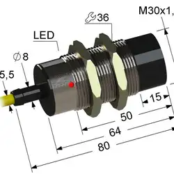 Индуктивный датчик Мега-К VB2-30M80-15N11-Z