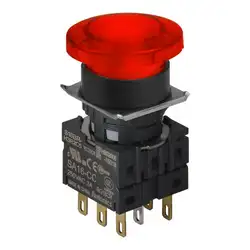 Пусковой кнопочный выключатель Autonics S16BR-H3R2C24