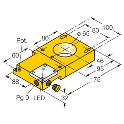 Кольцевой датчик TURCK NI65R-S32SR-VP44X