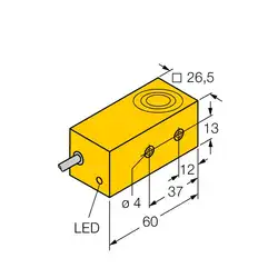 Индуктивный датчик TURCK BI10S-Q26-AD4X/S34