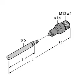 Датчик температуры TURCK TP-306A-CF-H1141-L2000