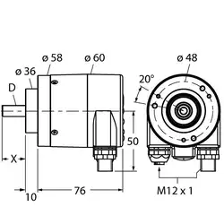 Энкодер TURCK RM-29S6C-9A28B-R3M12