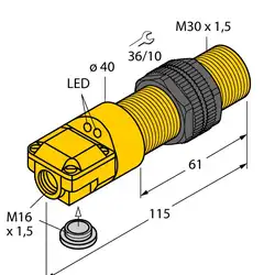 Индуктивный датчик TURCK BI10-P30SR-VP4X2