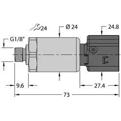 Датчик давления TURCK PT600R-2113-I2-KO28A2