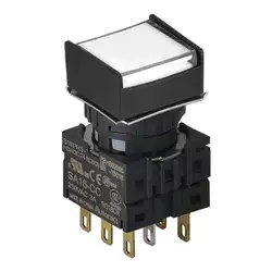 Кнопочный выключатель Autonics S16PRS-H3W2C24