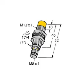 Индуктивный датчик TURCK NI10U-M12-AP6X-V1131