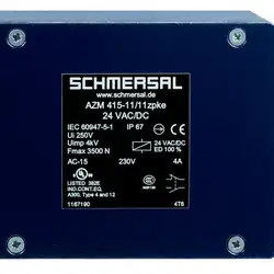 Дверной выключатель безопасности Schmersal AZM415-02/11ZPKE 24 VAC/DC