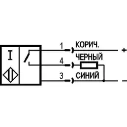 Индуктивный датчик ТЕКО ISB IC6P-31P-7-LZS4