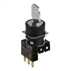Селекторный переключатель с ключом Autonics S16KR-4BKC