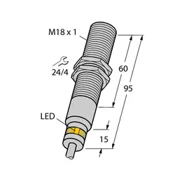 Индуктивный датчик TURCK BI5-EM18D-VP6X/S120