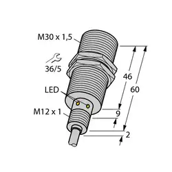 Индуктивный датчик TURCK BI15U-EM30WD-AP6X