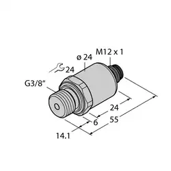 Датчик давления TURCK PT10R-1045-I2-H1141