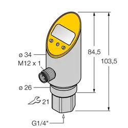 Датчик давления TURCK PS100R-301-2UPN8X-H1141