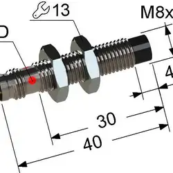Индуктивный датчик Мега-К PS2-08M40-3N31-C3