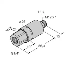 Датчик давления TURCK PC010V-201-2UPN8X-H1141
