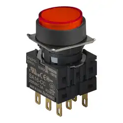 Кнопочный выключатель Autonics S16PR-E1R3C