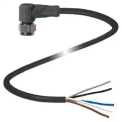 Соединительный кабель Pepperl Fuchs V15-WV4A-BK2M-PUR-U/0,75