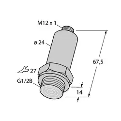Датчик давления TURCK PT010R-29-LI3-H1140