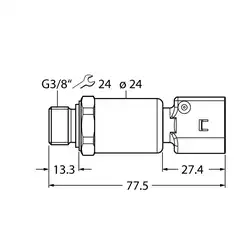 Датчик давления TURCK PT600R-2145-I2-KO28A2