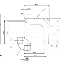 Оптический датчик Balluff BOS 26K-NA-1HC-S4-C