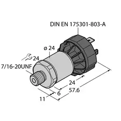 Датчик давления TURCK PT100PSIG-1005-U1-DA91/X
